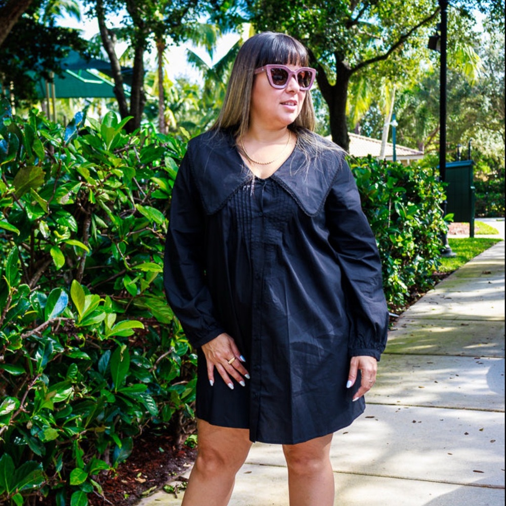 Collared Mini Dress